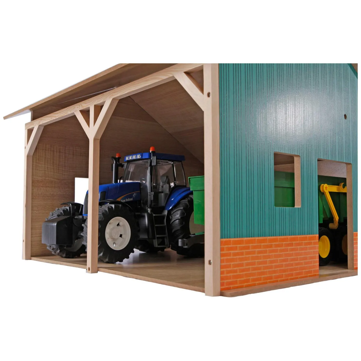 Loods Voor 2 Tractoren, 1:16>Kids Globe Discount