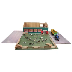 Kids Globe Loopstal met Berging en Weiland 1:32 Sale