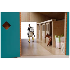 Paardenstal met 7 boxen, 1:24><noscript><img width=