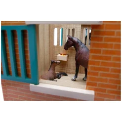 Paardenstal met 7 boxen, 1:24><noscript><img width=