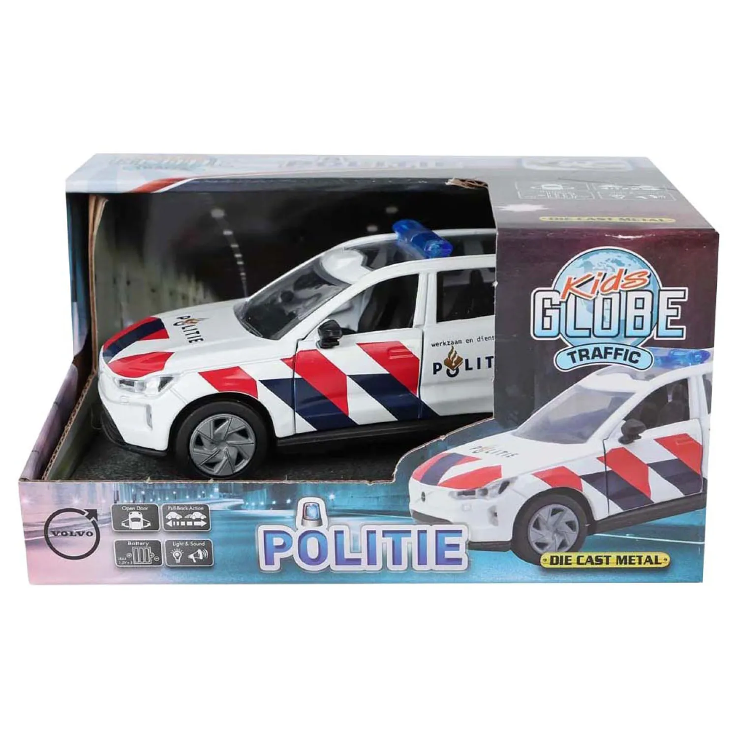 Politieauto Volvo EX90>Kids Globe Discount