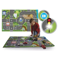 Kids Globe Speelkleed Verkeer met Led verkeerslichten- Clearance