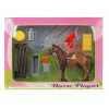 Speelset met Paard en Accessoires, 13cm-Kids Globe Online