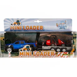 Kids Globe Terreinwagen met Aanhanger en Shovel, 30cm Best