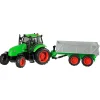 Tractor met Aanhanger Licht & Geluid 1:32>Kids Globe Online
