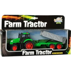 Tractor met Aanhanger Licht & Geluid 1:32><noscript><img width=