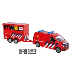VW Transporter Brandweer met Aanhangwagen><noscript><img width=