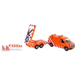 VW Transporter met Pijlwagen en Licht Die-Cast-Kids Globe Online