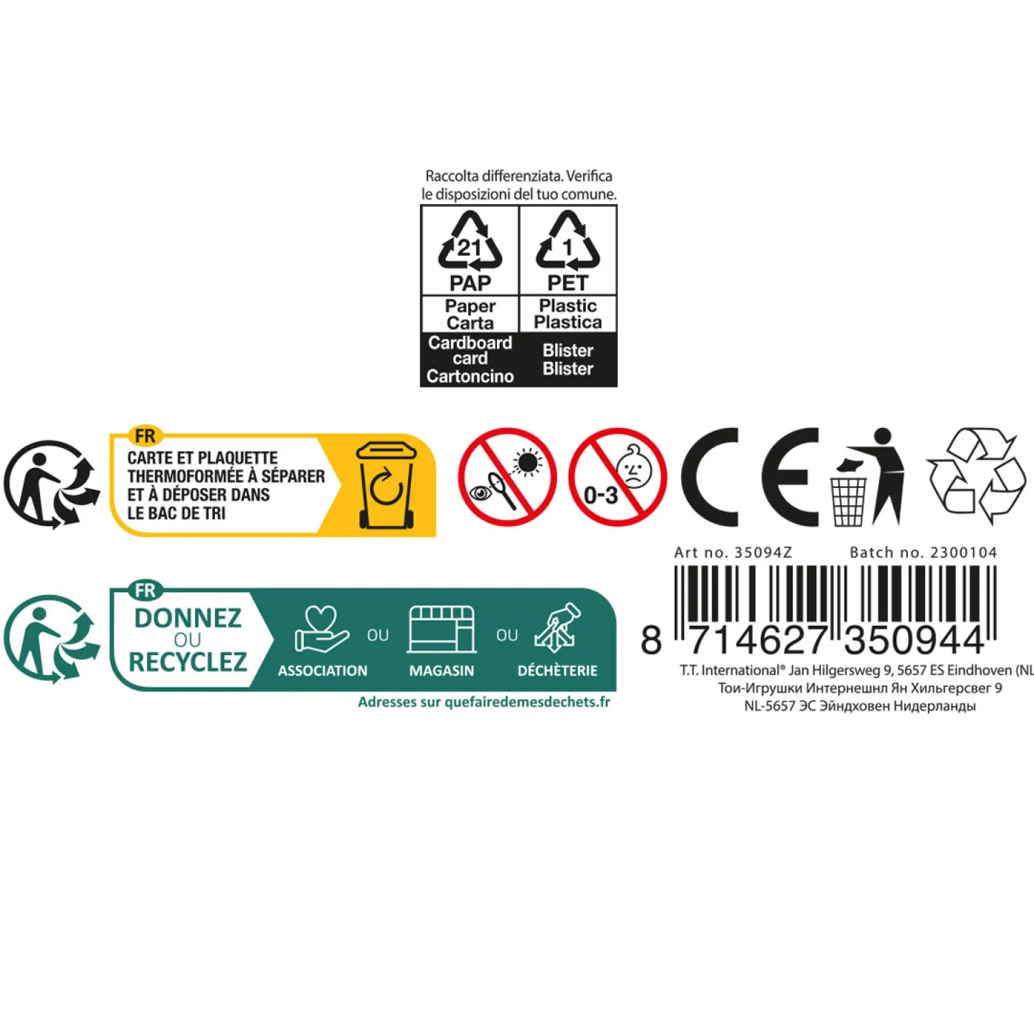 Speelgoedverrekijker Kleur>Kidscovery Hot