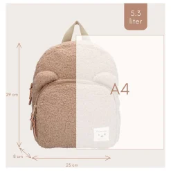 Rugzak Porto Beary Excited Beige><noscript><img width=