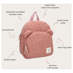 Rugzak Porto Beary Excited Roze><noscript><img width=