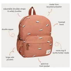 Rugzak Turin Enchanted Memories Bruin Brandweerwagen-Kidzroom Discount