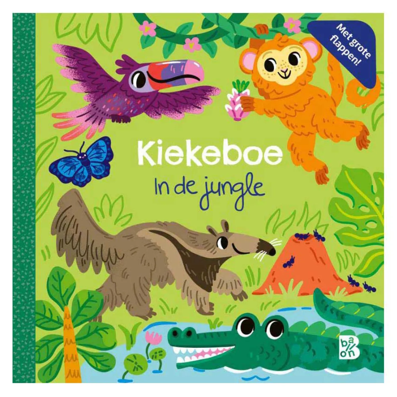 Kiekeboe - In de Jungle 6m+-Standaard Uitgeverij Hot