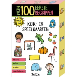 Standaard Uitgeverij Kijk- en Speelkaarten - Mijn 100 eerste begrippen Outlet