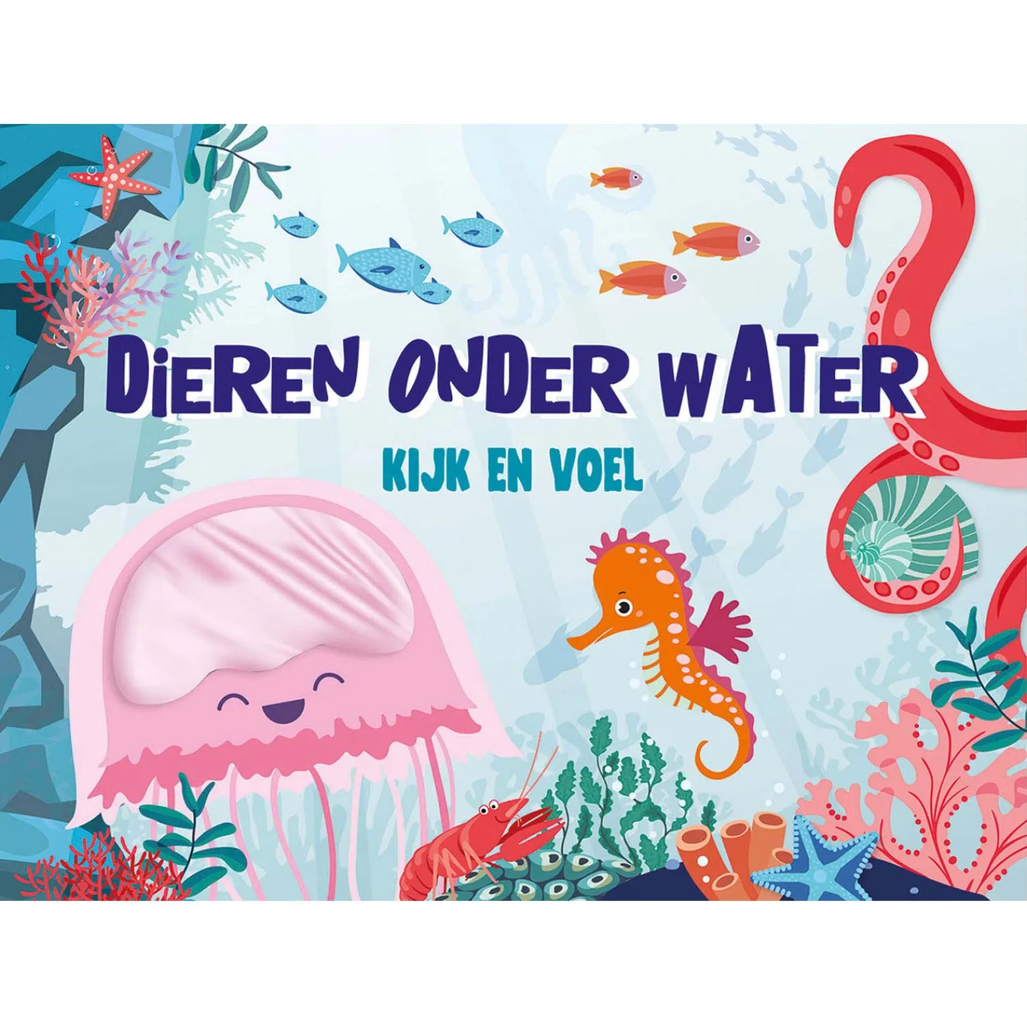 Kijk en voel - Dieren onder water>Lantaarn Publishers New