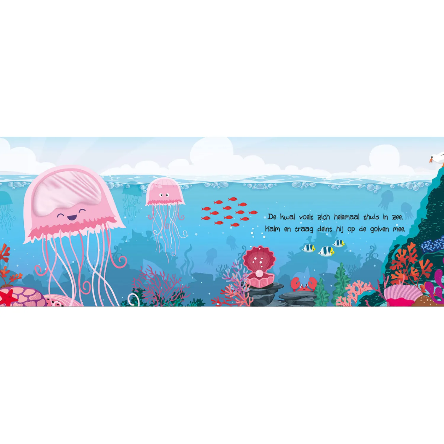 Kijk en voel - Dieren onder water>Lantaarn Publishers New