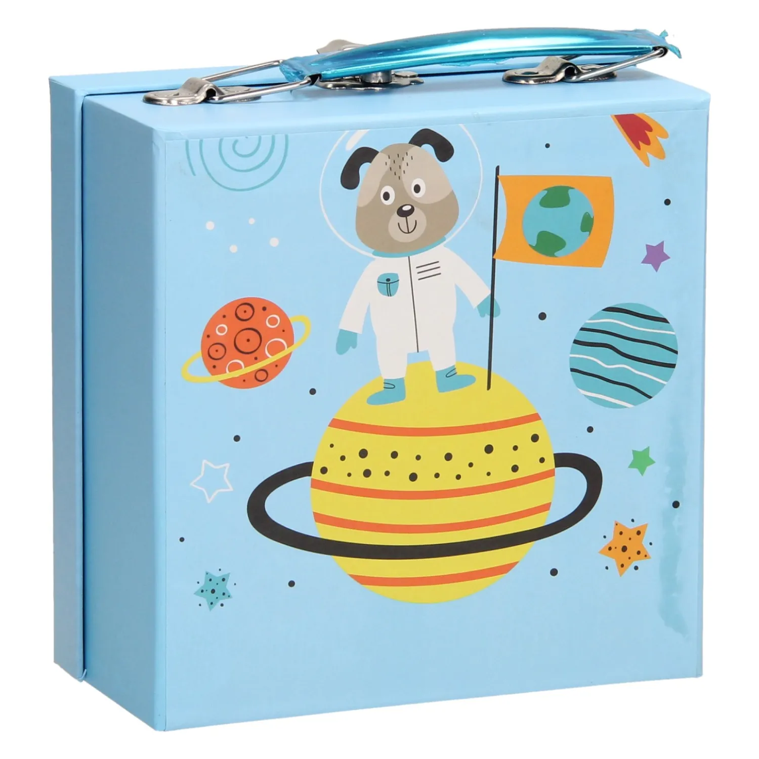 Wins Holland Kinder Kofferset 2in1 - Ruimte, 2dlg. Clearance