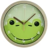 Kinder Wandklok Kikker, 20cm Hot