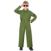 Kinderkostuum Jumpsuit Piloot, 4-6 jaar New