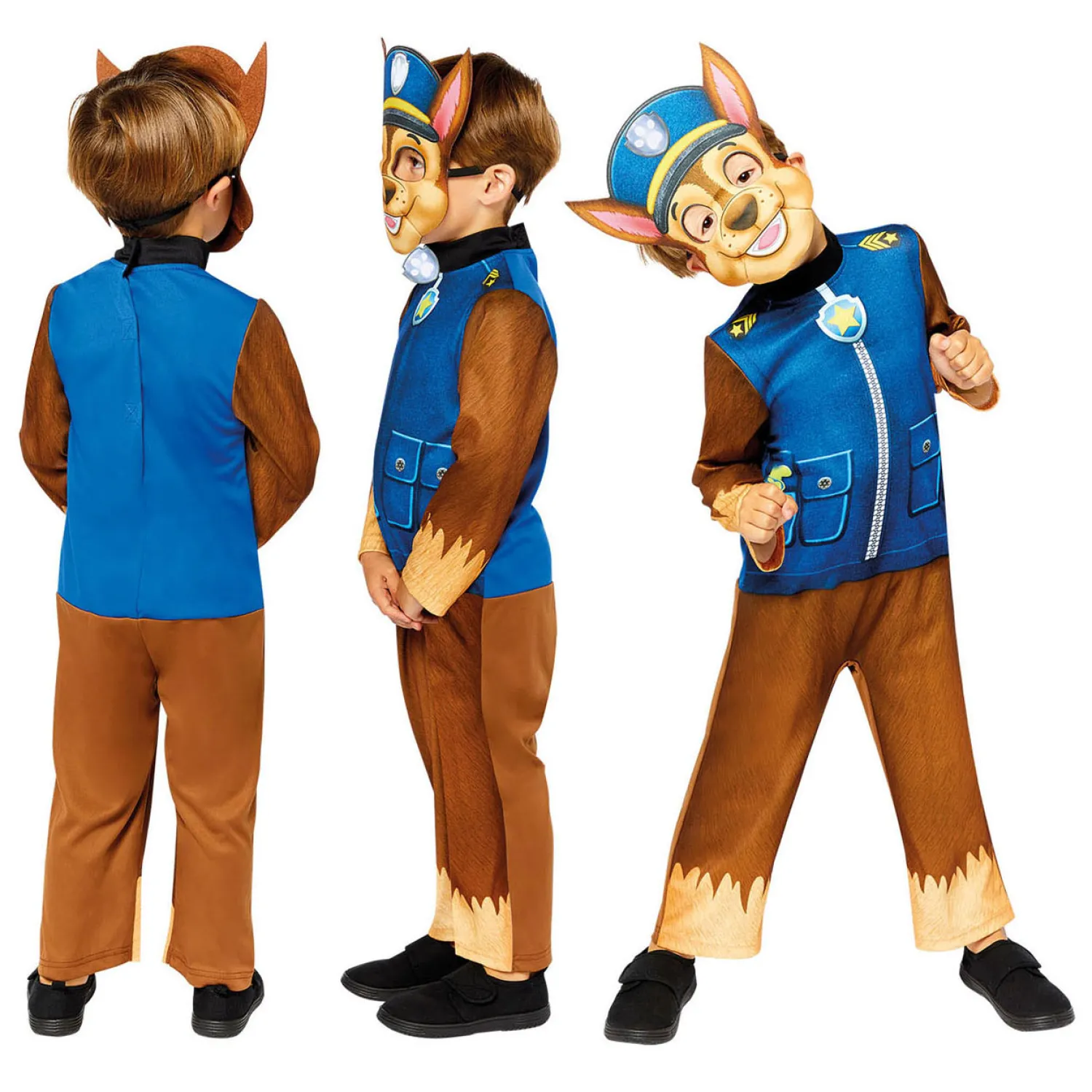 Kinderkostuum PAW Patrol Chase, 4-6 jaar> Discount