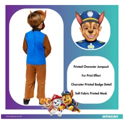 Kinderkostuum PAW Patrol Chase, 4-6 jaar><noscript><img width=