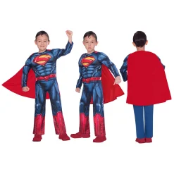 Kinderkostuum Superman Classic, 6-8 jaar- Discount