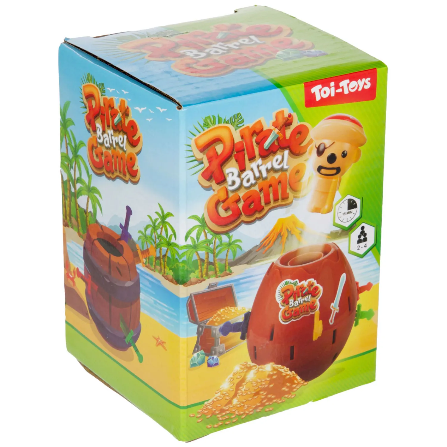 Kinderspel Prik de Piraat in de Ton>Toi-Toys