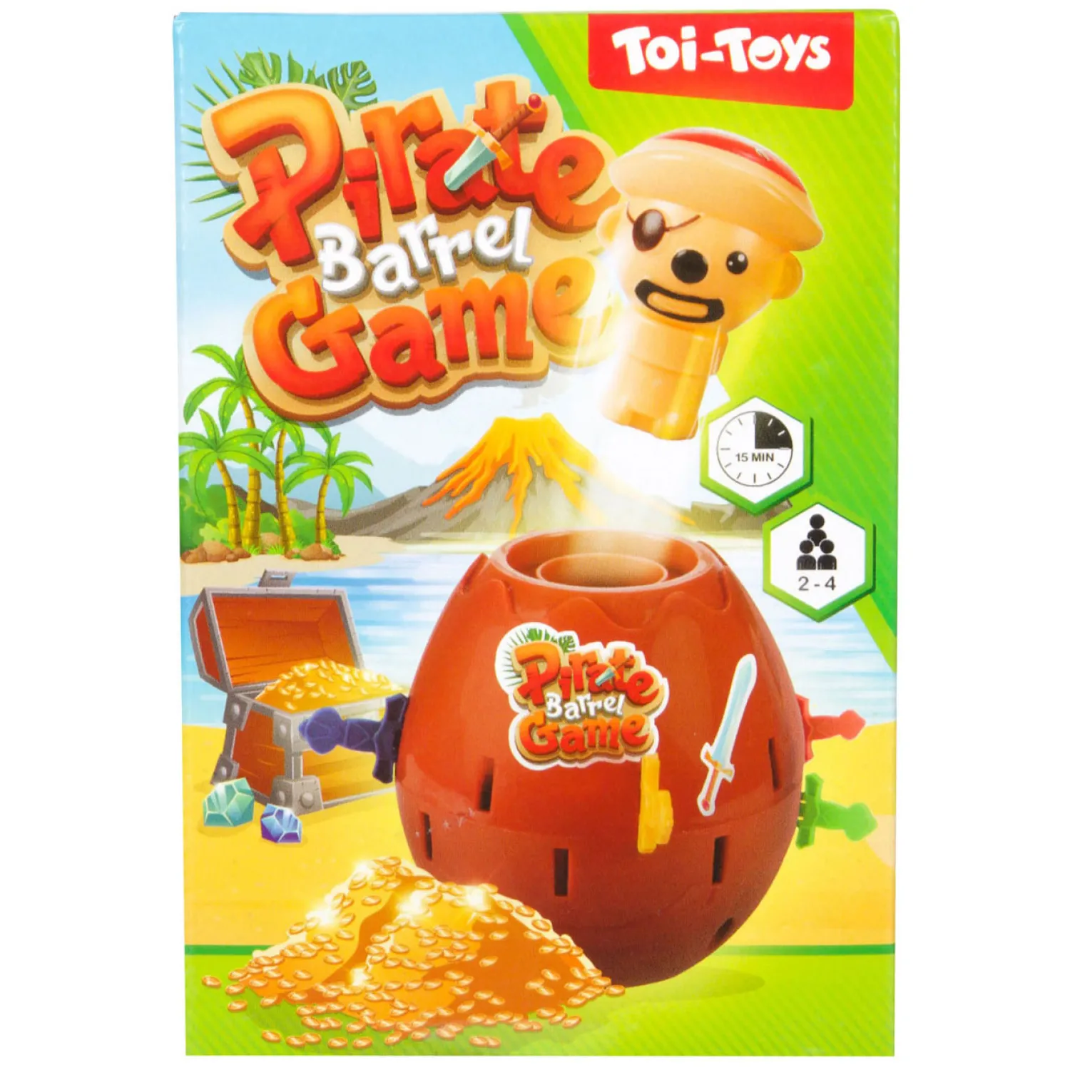 Kinderspel Prik de Piraat in de Ton>Toi-Toys