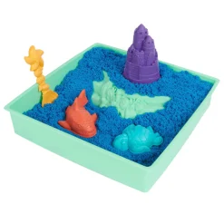 Kinectic Sand Box Blauw Speelset-Spin Master