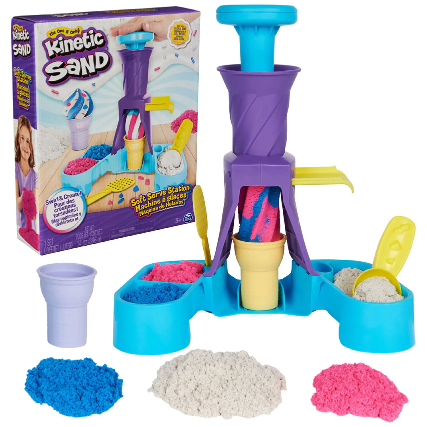 Kinectic Sand Softijsjes Speelset-Spin Master New