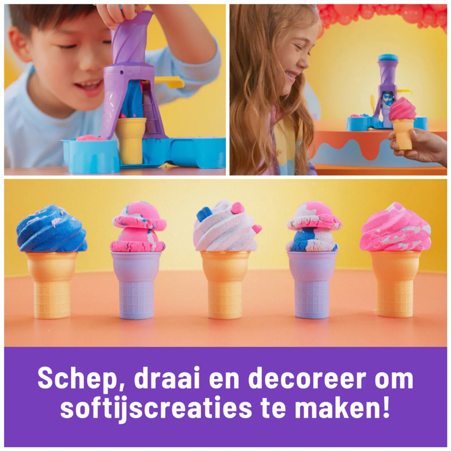 Kinectic Sand Softijsjes Speelset-Spin Master New