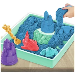 Kinetic Sand - Zandbak Set Blauw>Spin Master Hot