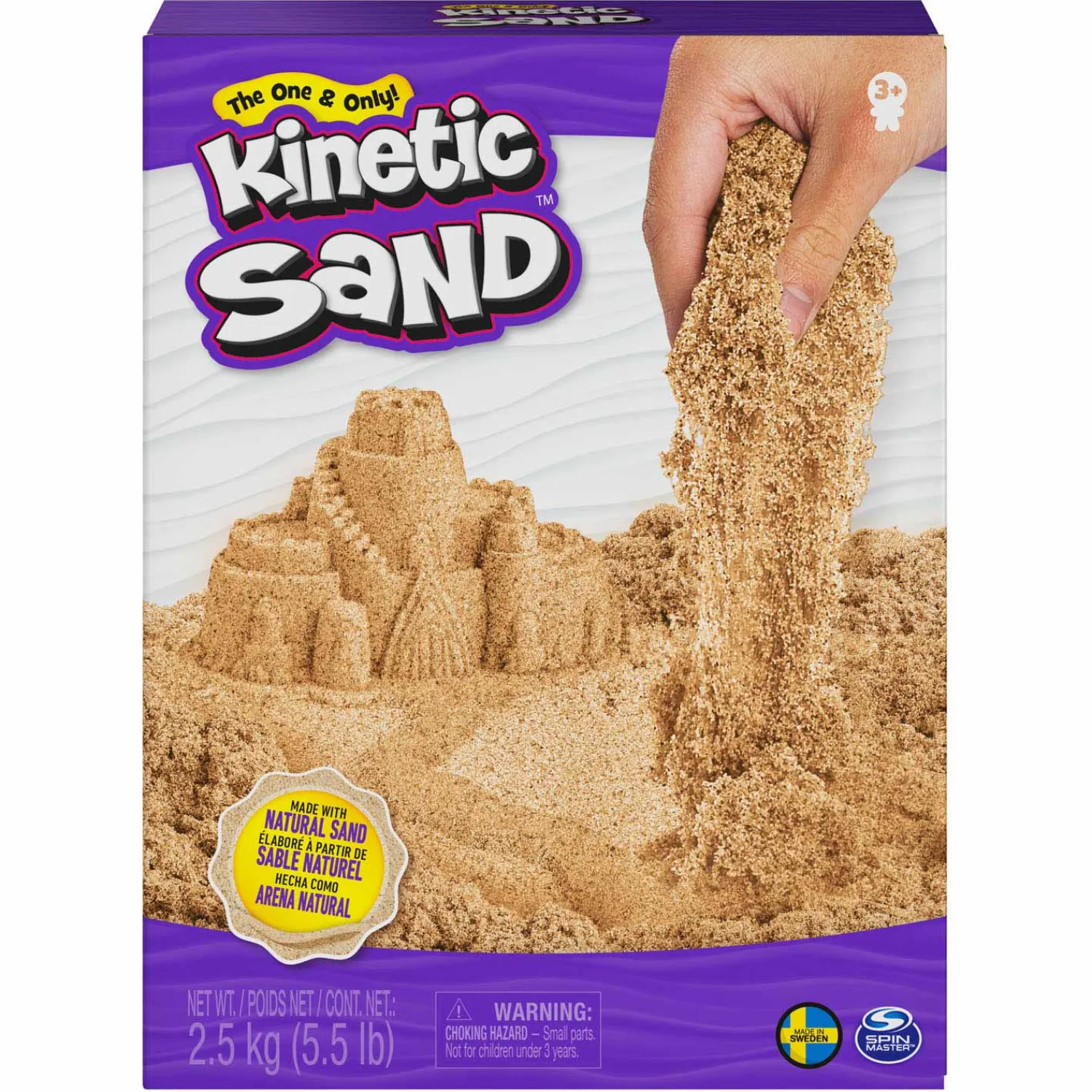 Kinetic Sand, 2,5kg>Spin Master Hot