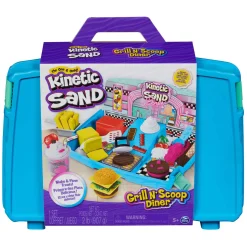Spin Master Kinetic Sand Snackbar Speelset in Koffer Online
