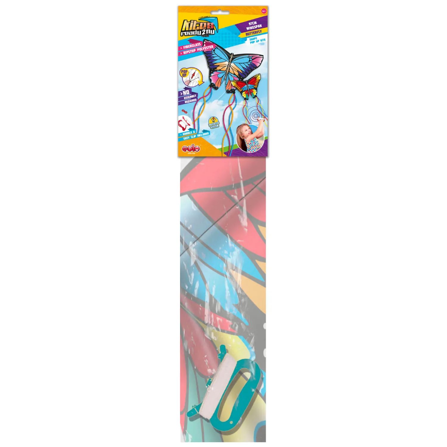 Kites Ready 2 Fly - Pop-up 3D Vlieger Vlinder Clearance