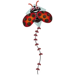 - Pop-up Nylon Vlieger Lieveheerstbeestje-Kites Ready 2 Fly Best