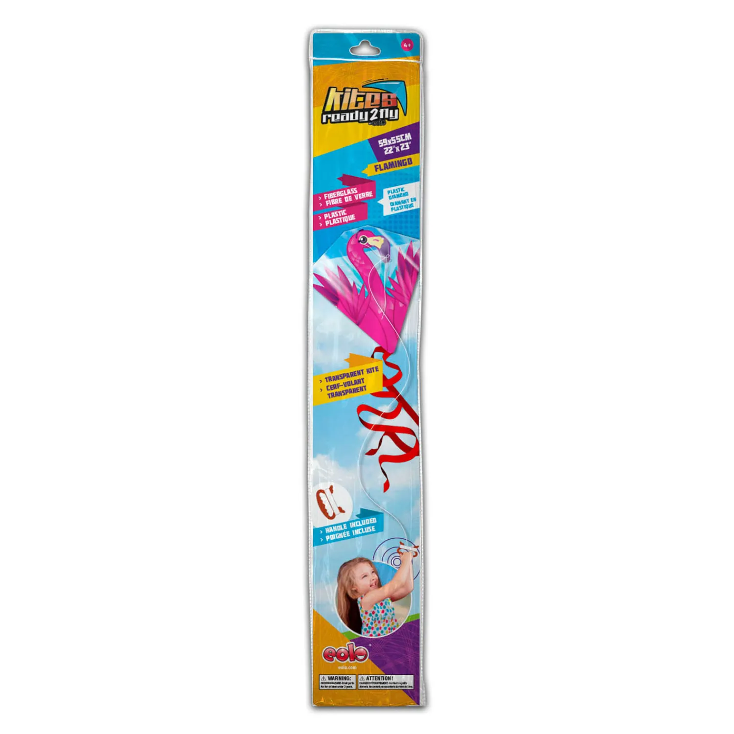 Kites Ready 2 Fly - Vlieger Flamingo Discount