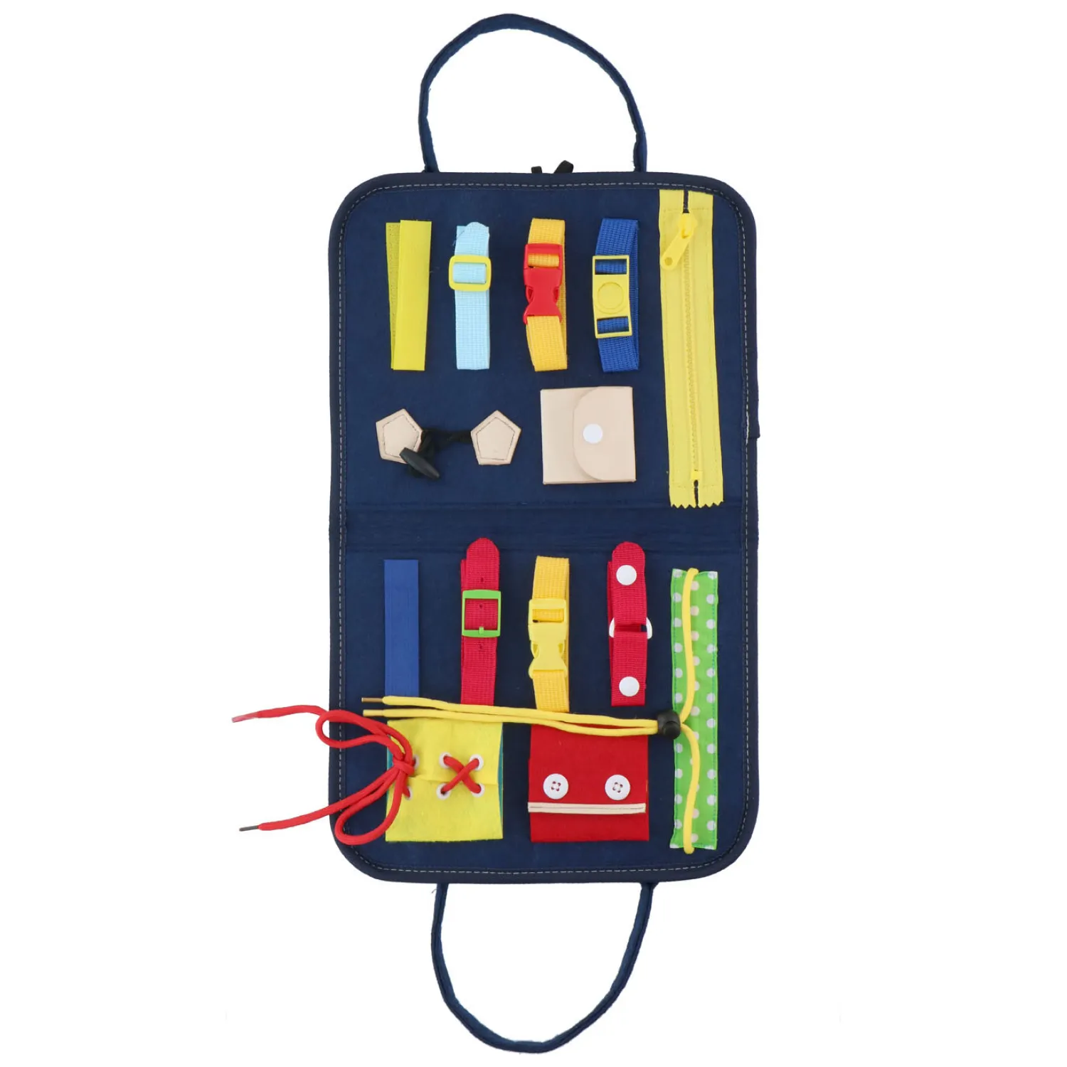 Kleding Leren Knopen Set New