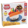 Kleiset Eten Verjaardagstaart - 4 Kleuren Klei Outlet