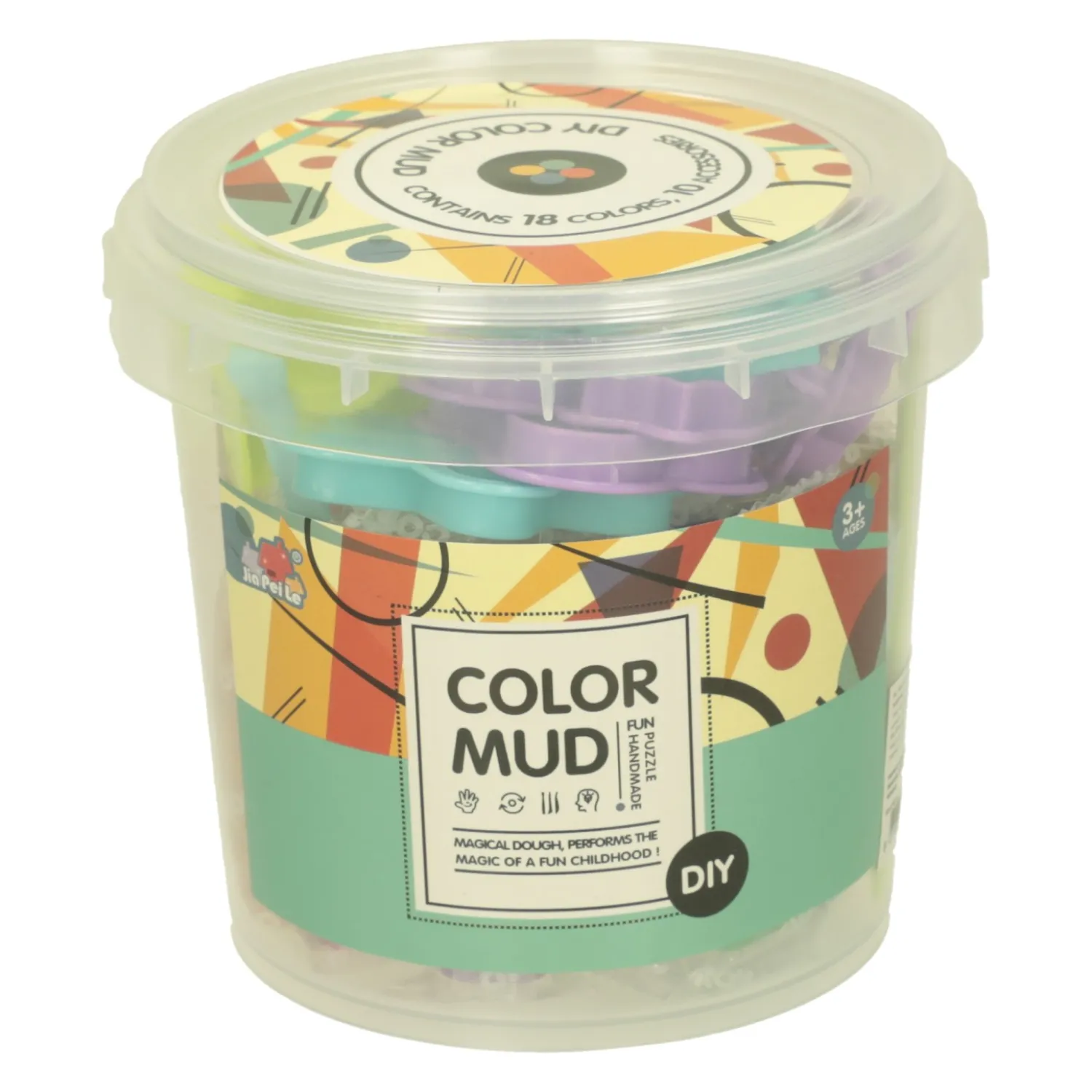 Kleiset in Ton - 18 Kleuren Klei -28dlg.- Clearance