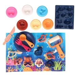 Kleiset Onderwaterwereld - 6 Kleipotjes- Clearance