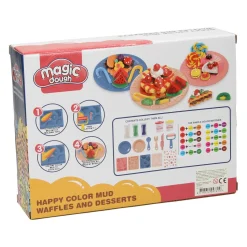 Kleiset Wafels, Lekkernijen - 5 Kleuren Klei Online