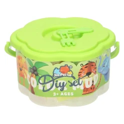 Kleisetje in Ton - 18 Kleuren Klei - 21dlg.><noscript><img width=