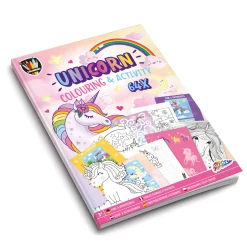 Kleur- en Activiteitenboek Eenhoorn-Creative Craft Group Clearance