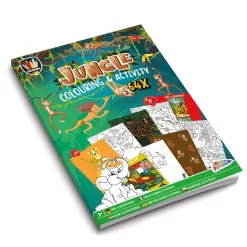 Kleur- en Activiteitenboek Jungle>Creative Craft Group Online