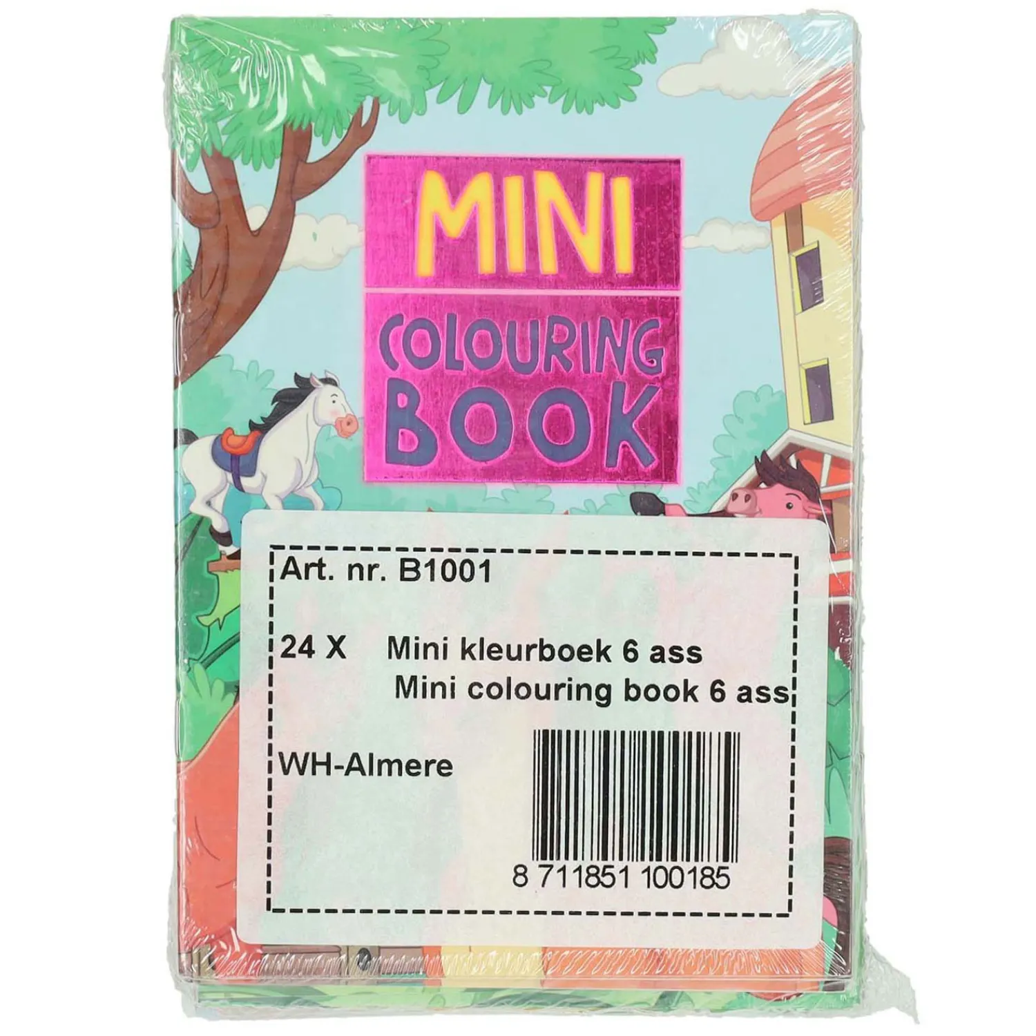 Kleur- en Spelletjesboekje, set van 24st.-Wins Holland Best