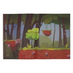 Kleur- en Stickerboek Fantasie Wereld- Outlet