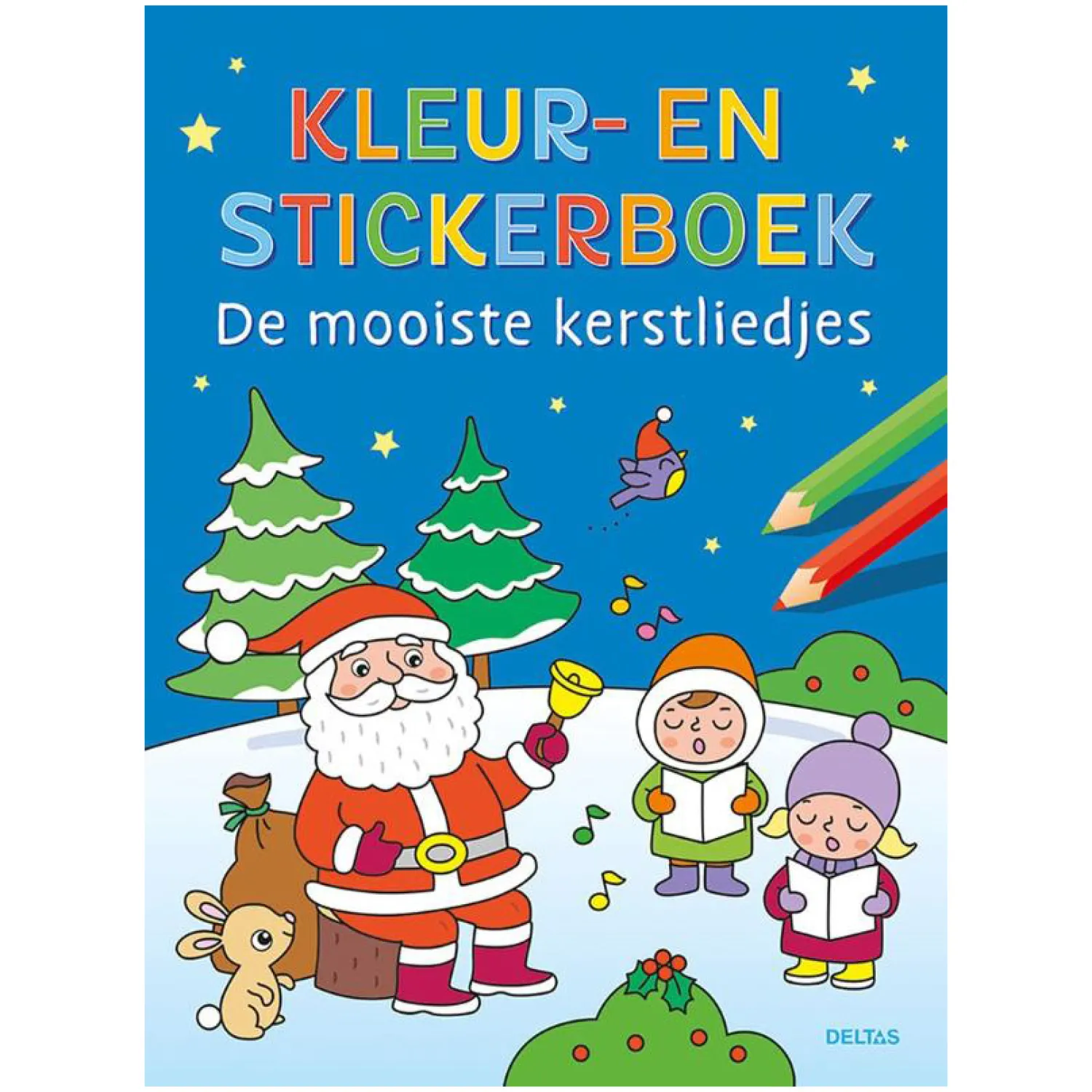 Deltas Kleur- en Stickerboek kerstliedjes Online