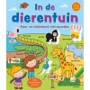 Kleur- en Stickerboek met Woordjes - In de dierentuin-Deltas Online