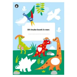 Deltas Kleur- en Stickerpret - Lieve Dino's